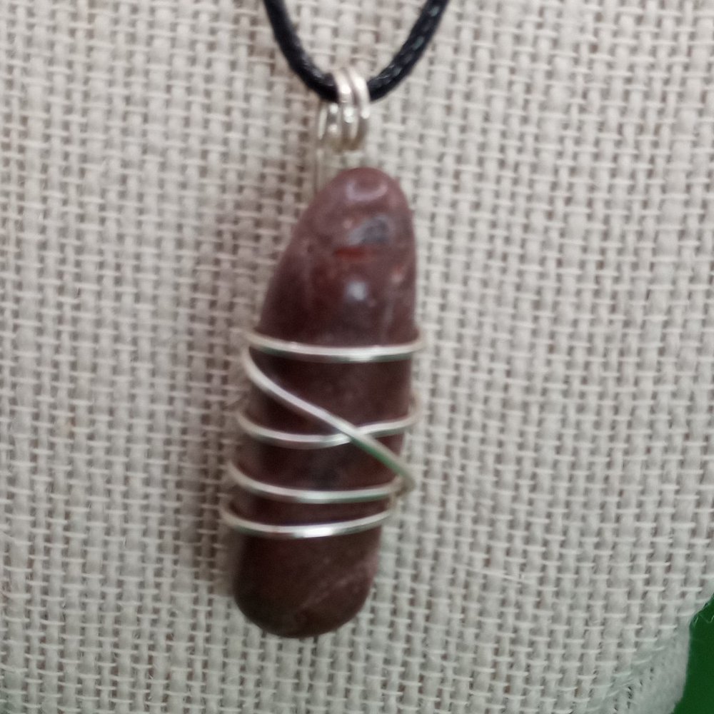 Montana River Rock Necklace